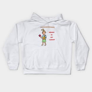 Lesen - The Adventures of Little Nenia - German version Kids Hoodie